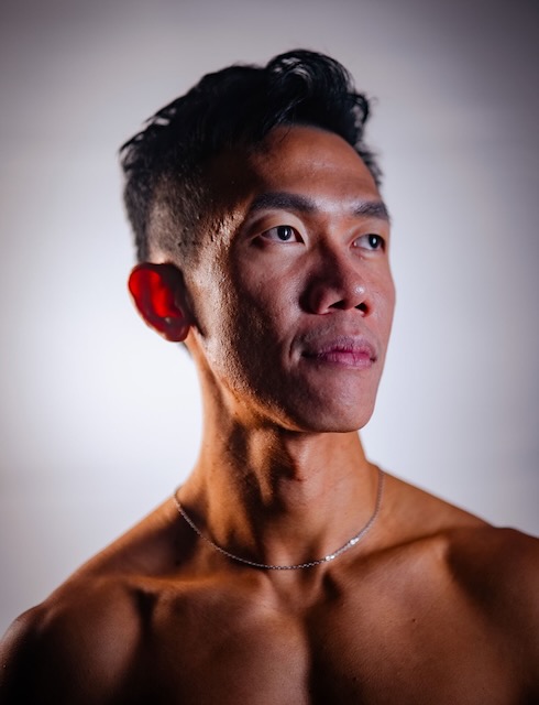 Man portrait in studio